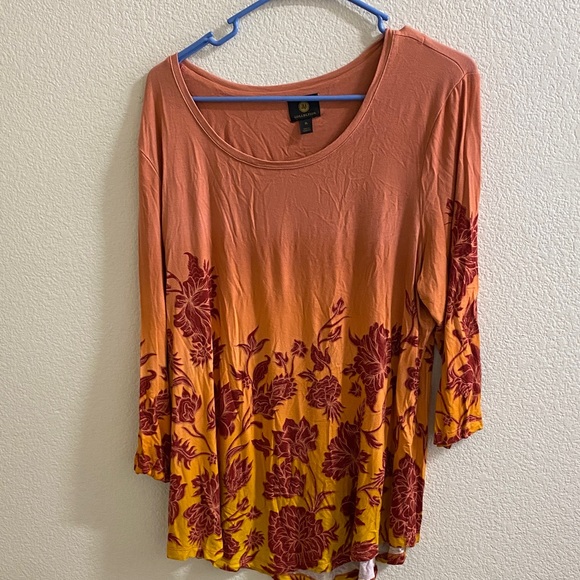 XL Blouse Bundle! 4 Tops: JM Collection, Charter Club - Floral‎ & Patterned - Picture 4 of 12